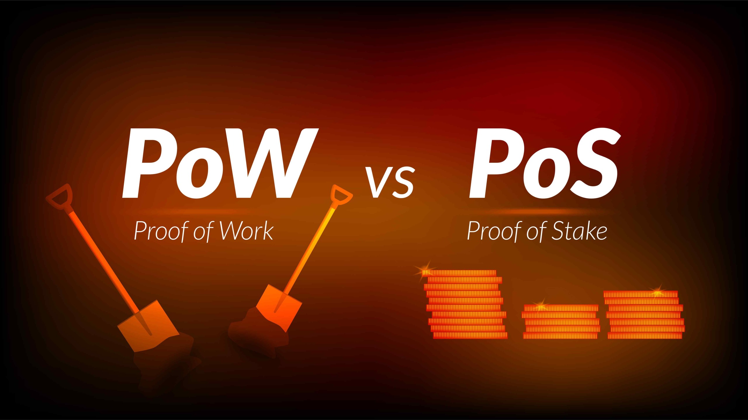 proof of work vs proof of stake