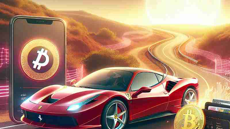 🚗 Ferrari Embraces Crypto: Now Accepts Dogecoin for US Luxury Car Sales ✨‼️, Concept art for illustrative purpose - Monok