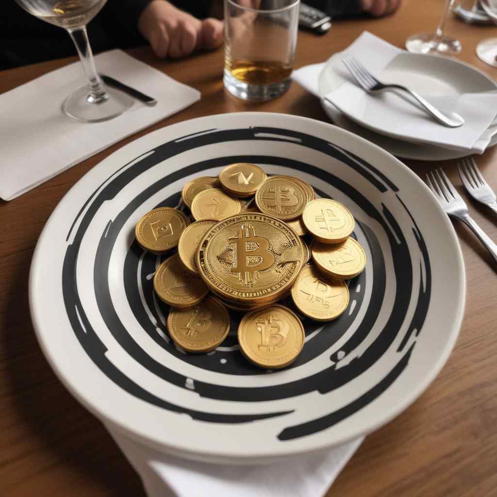 crypto-tokens-in-a-plate